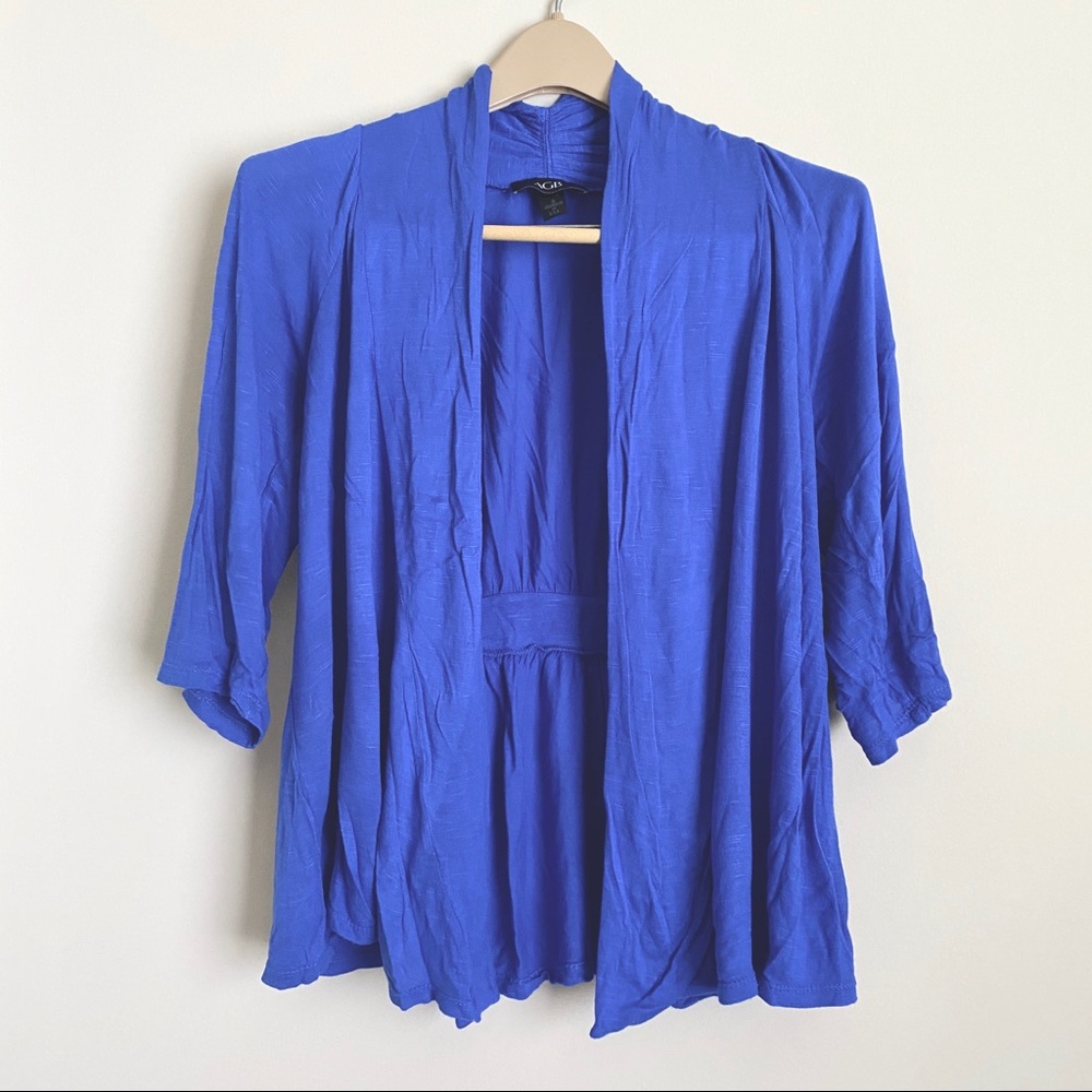 📉 AGB Three-Quarter Sleeve Cardigan